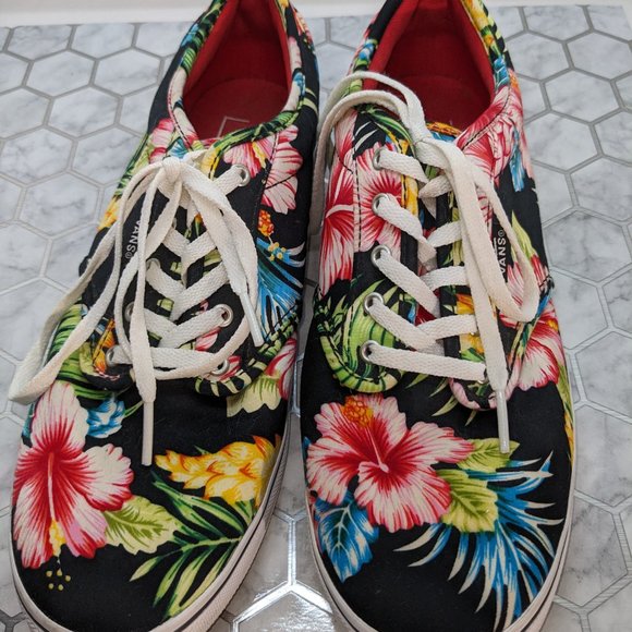 Vans Hawaiian Canvas Sneakers - Picture 9 of 9
